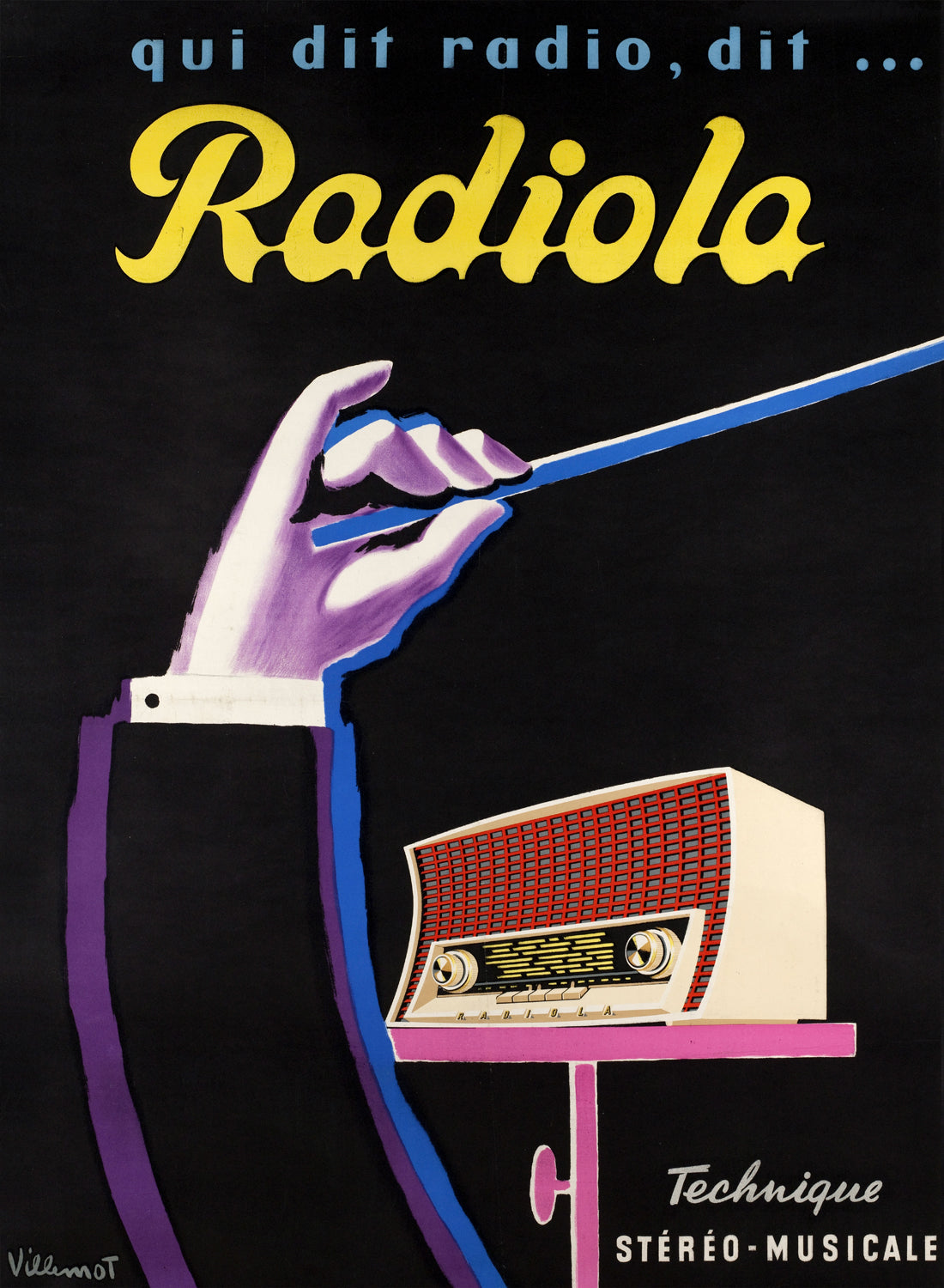 Radiola — Vintage Radio Advertisement