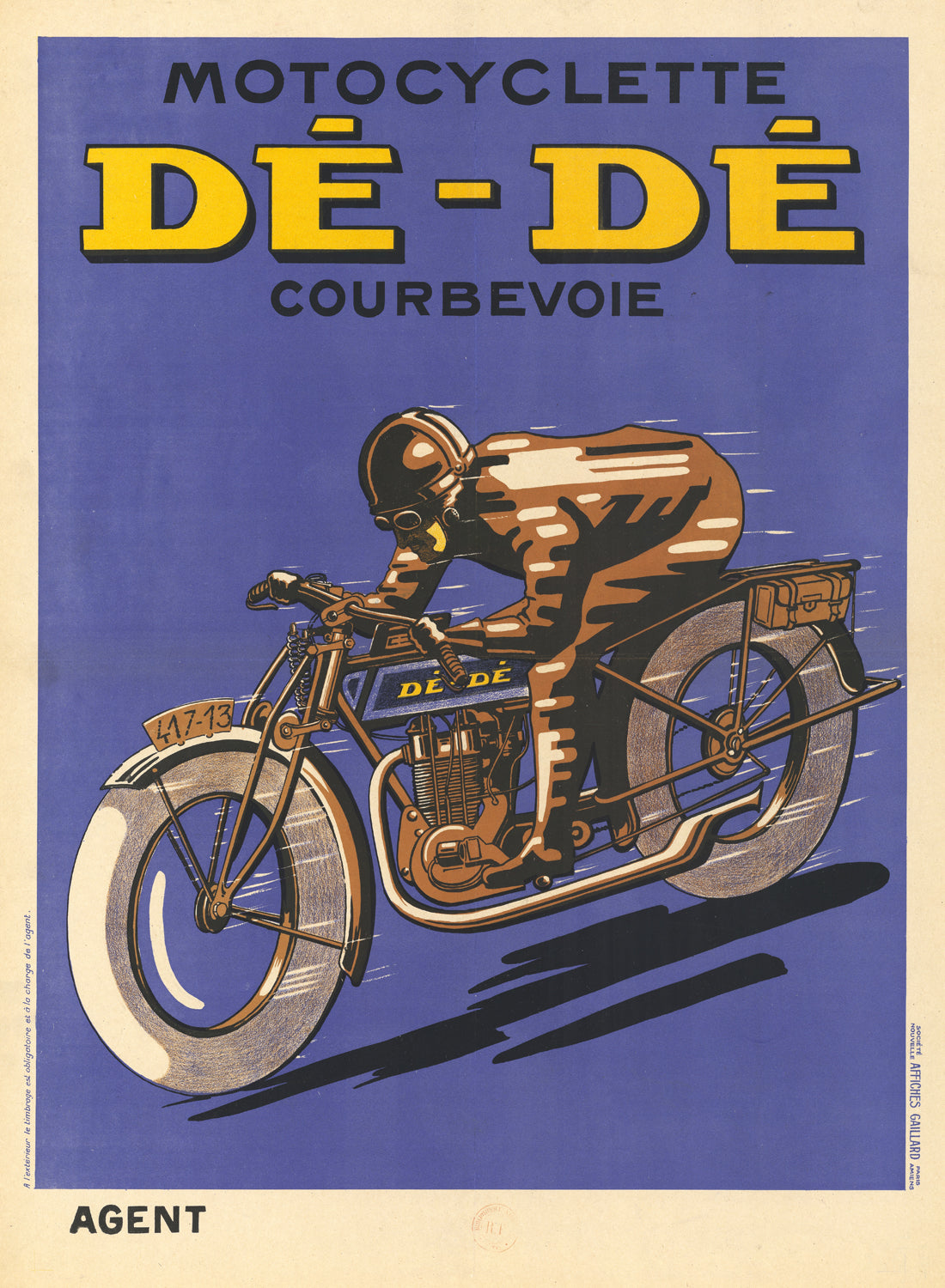 Motocyclette Dé-Dé, 1927