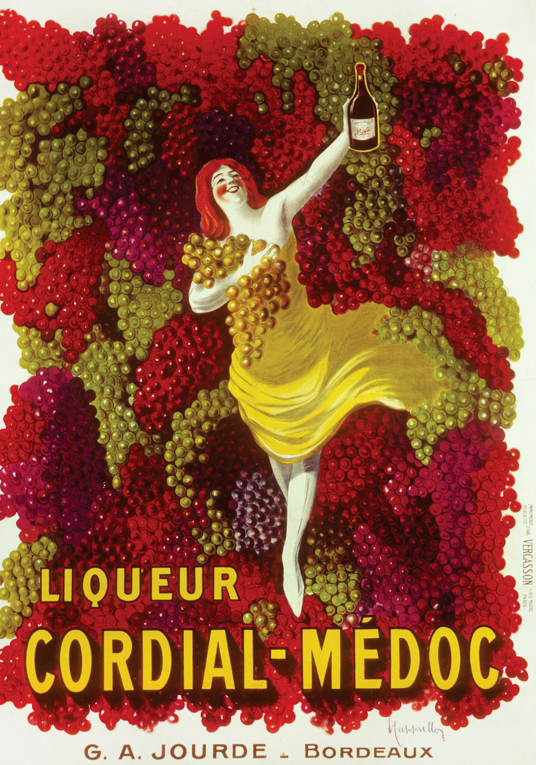 French Liqueur — Woman in the Grapes