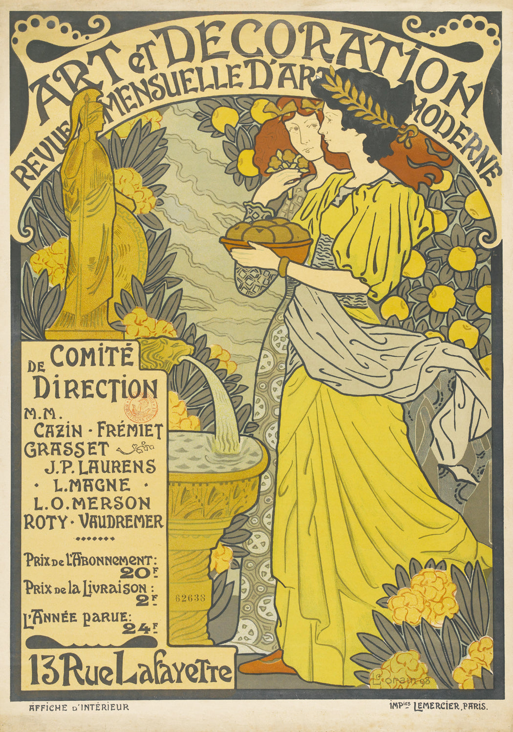 Art Nouveau Poster No. 62