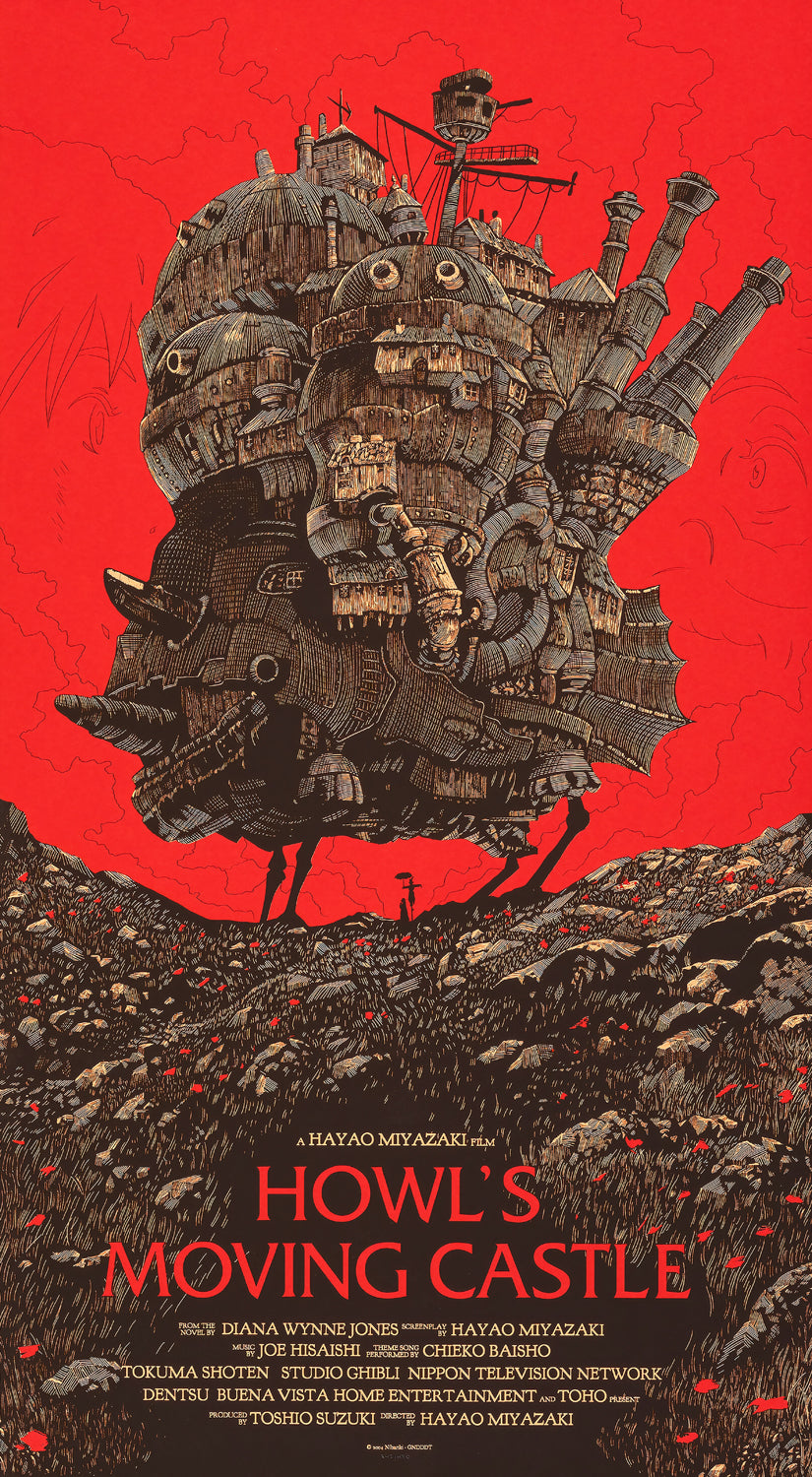 Howl's Moving Castle — Anime Film Poster