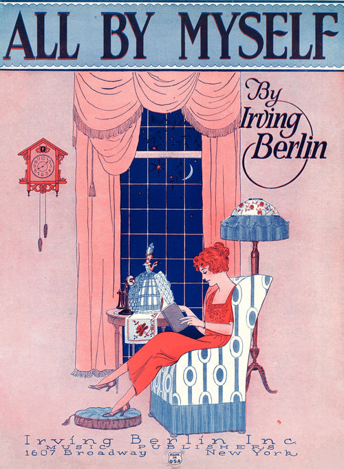 All by Myself — Retro Poster