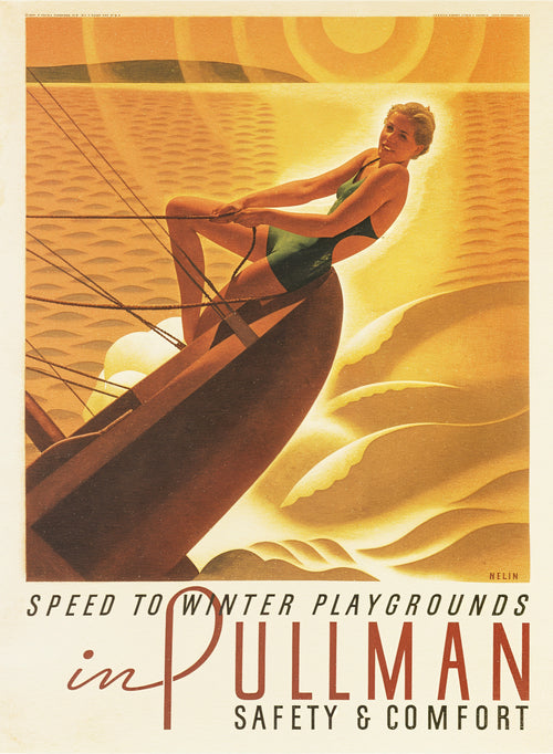 Pullman — Vintage Travel Poster I