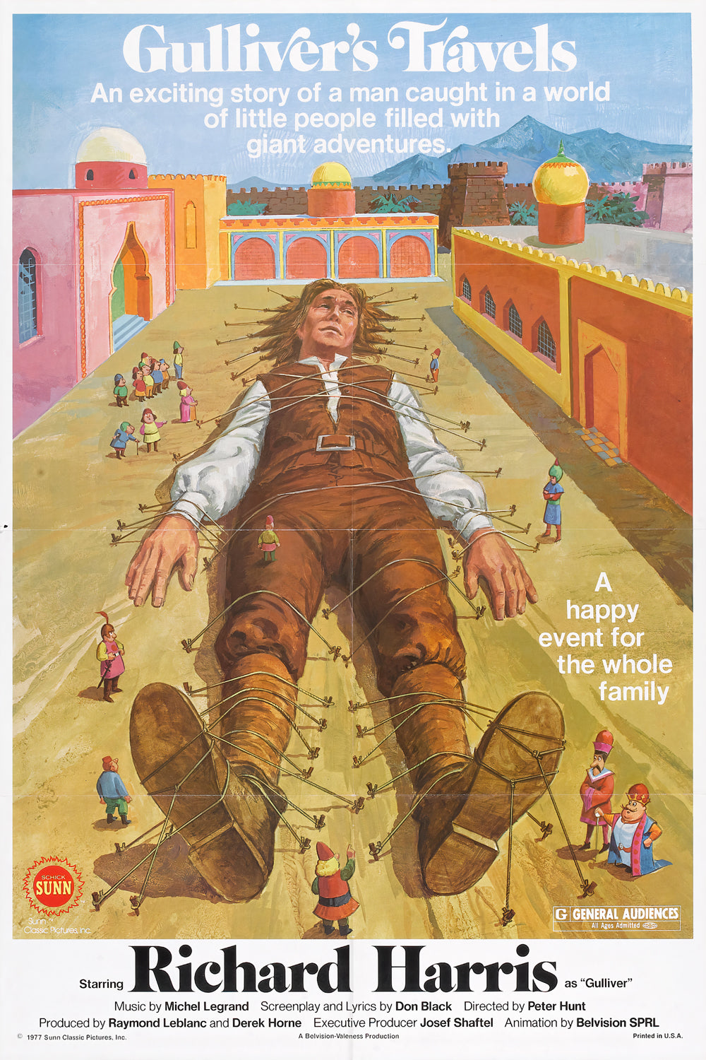 Gulliver's Travels — Vintage Poster