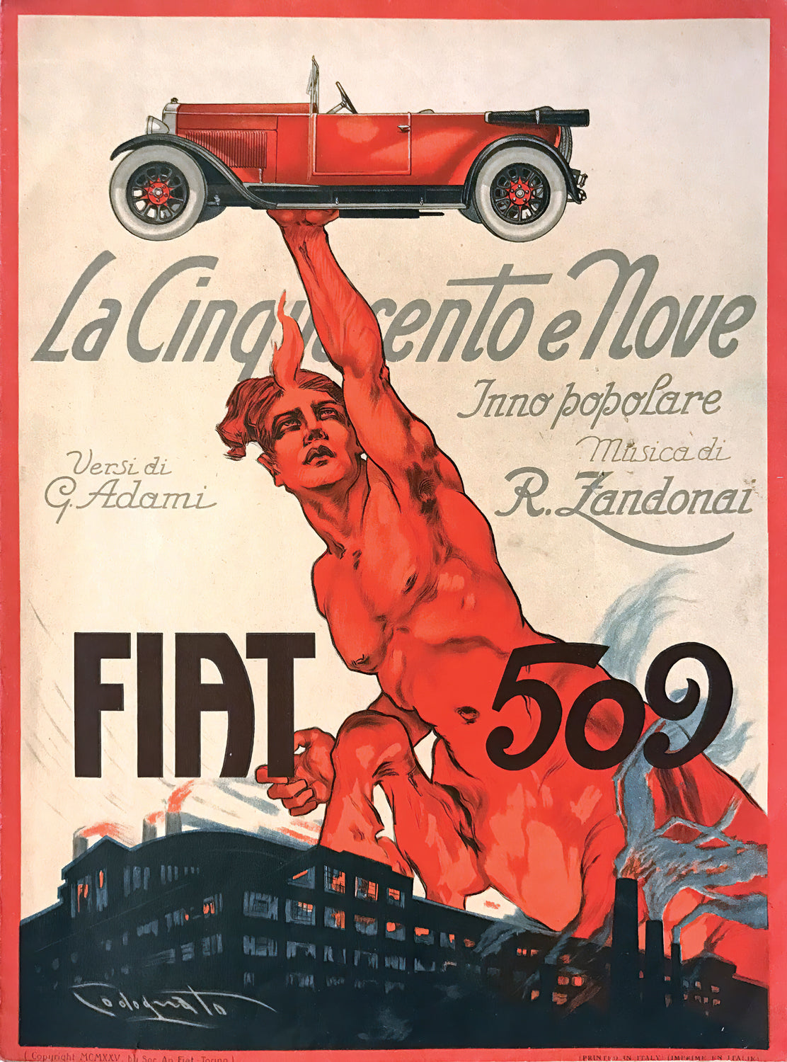 FIAT — ვინტაჟური რეკლამა II