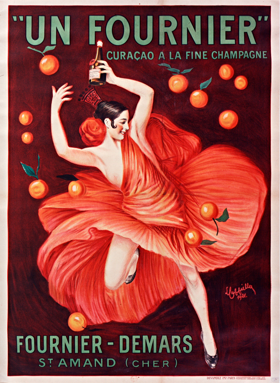 Un Fournier — Vintage French Poster