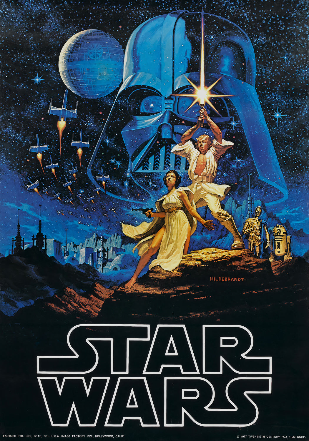 Star Wars — Retro Film Poster