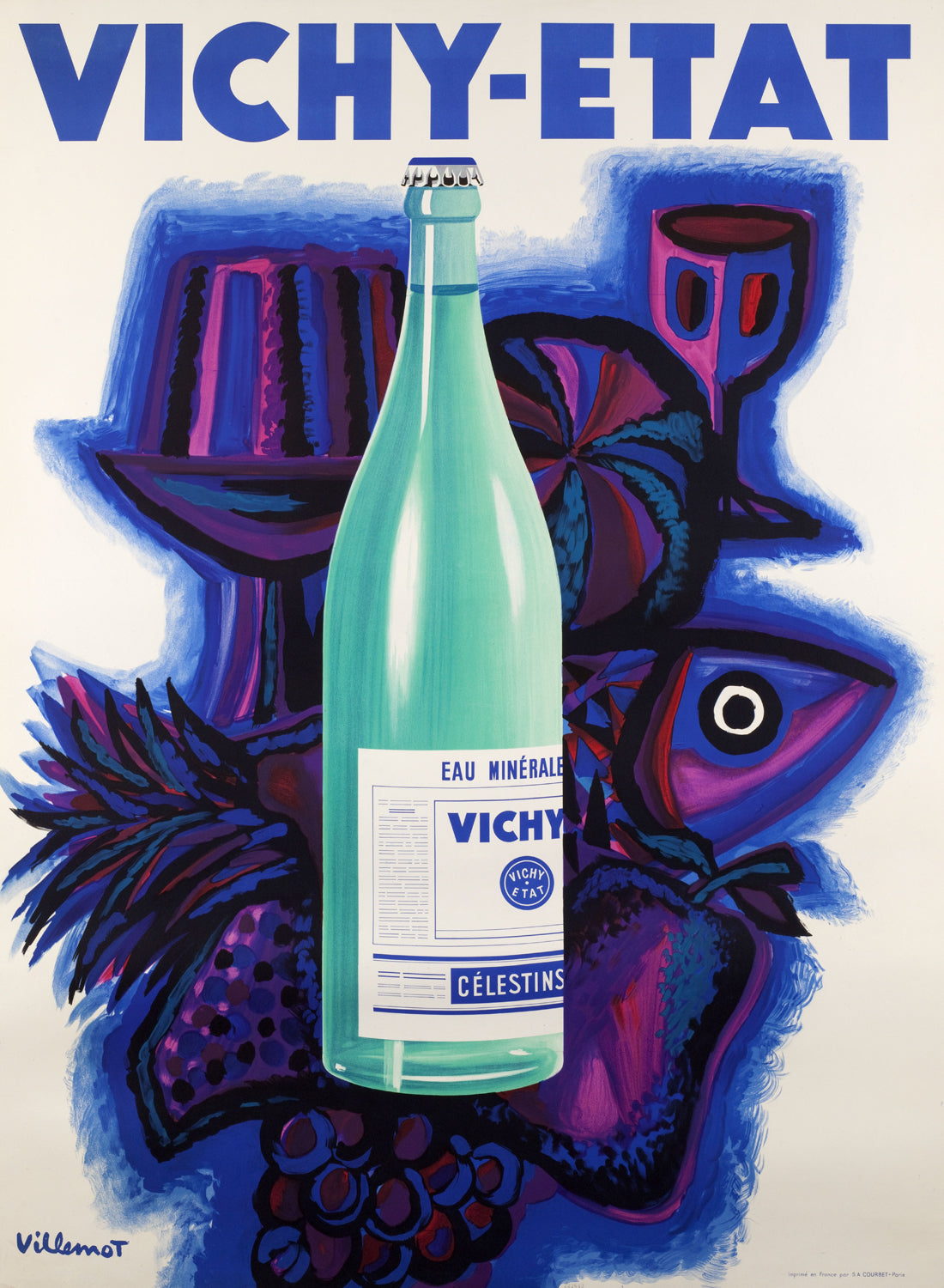 Vichy État — Bernard Villemot