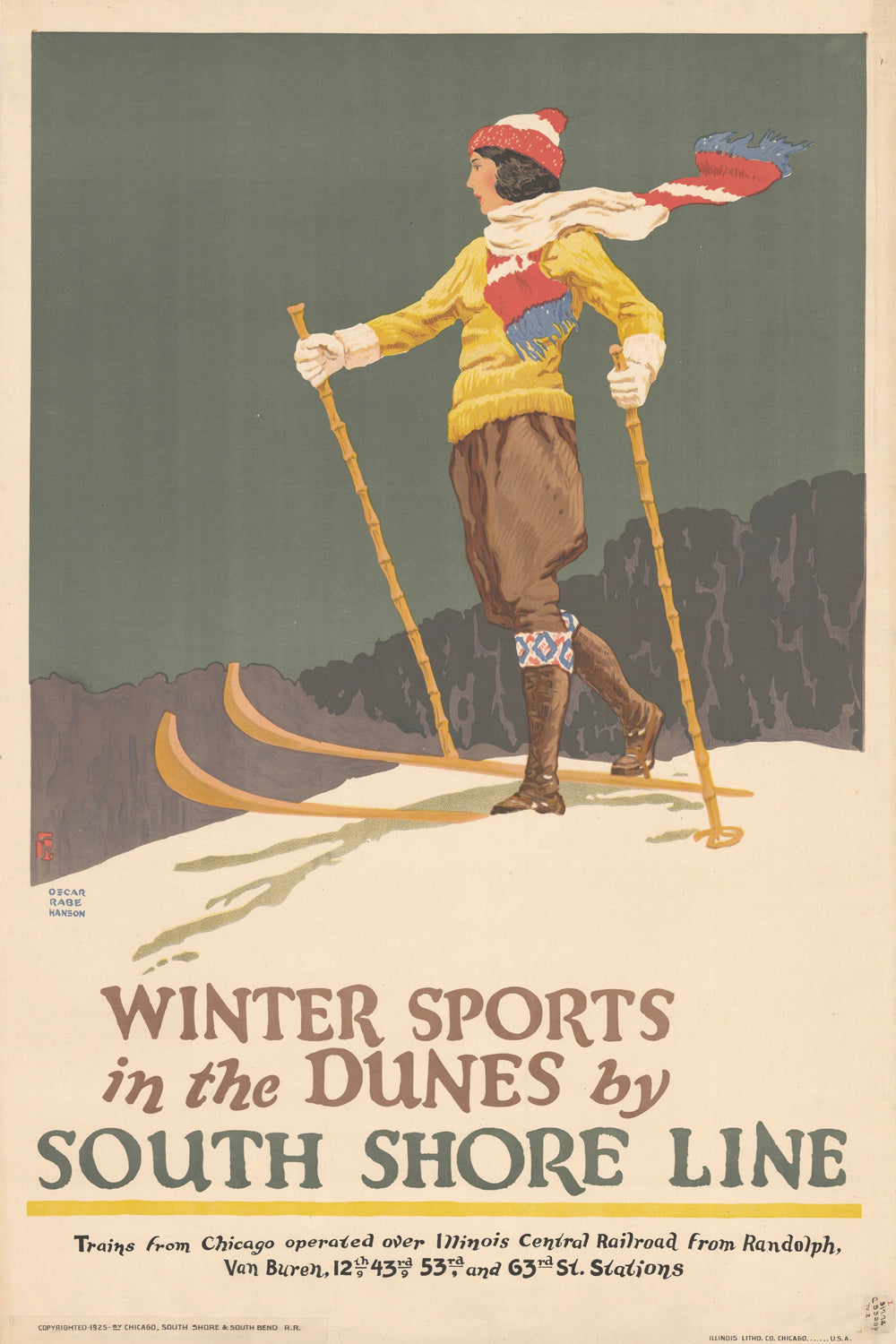 Vintage Ski Poster No. 93