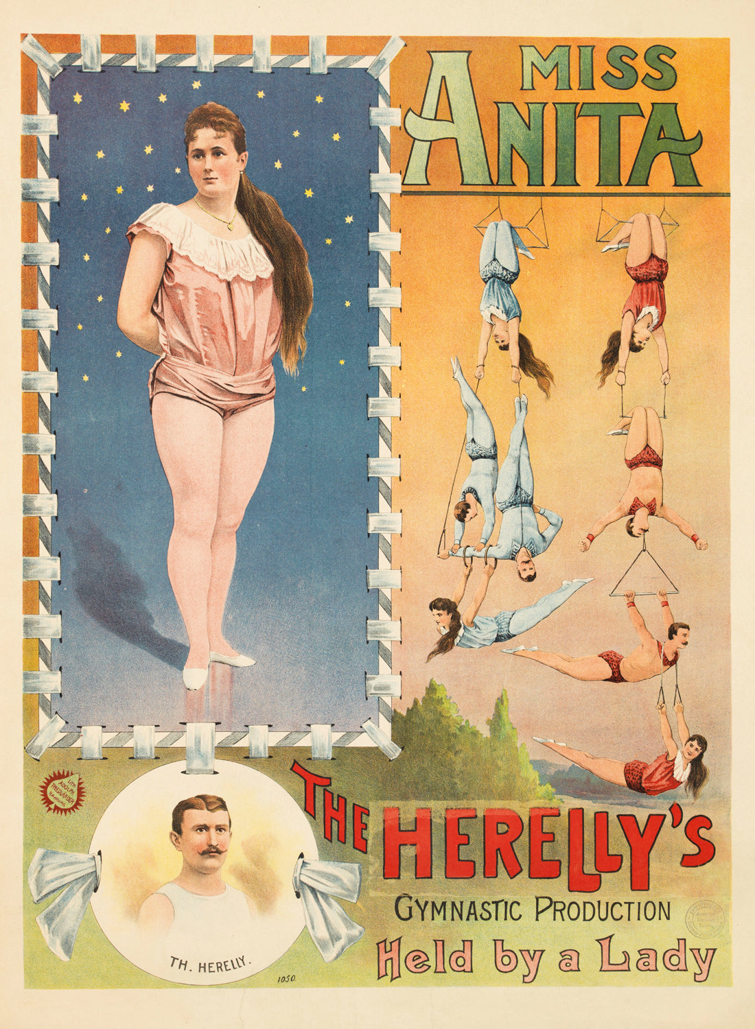 Anita — Vintage Circus Poster