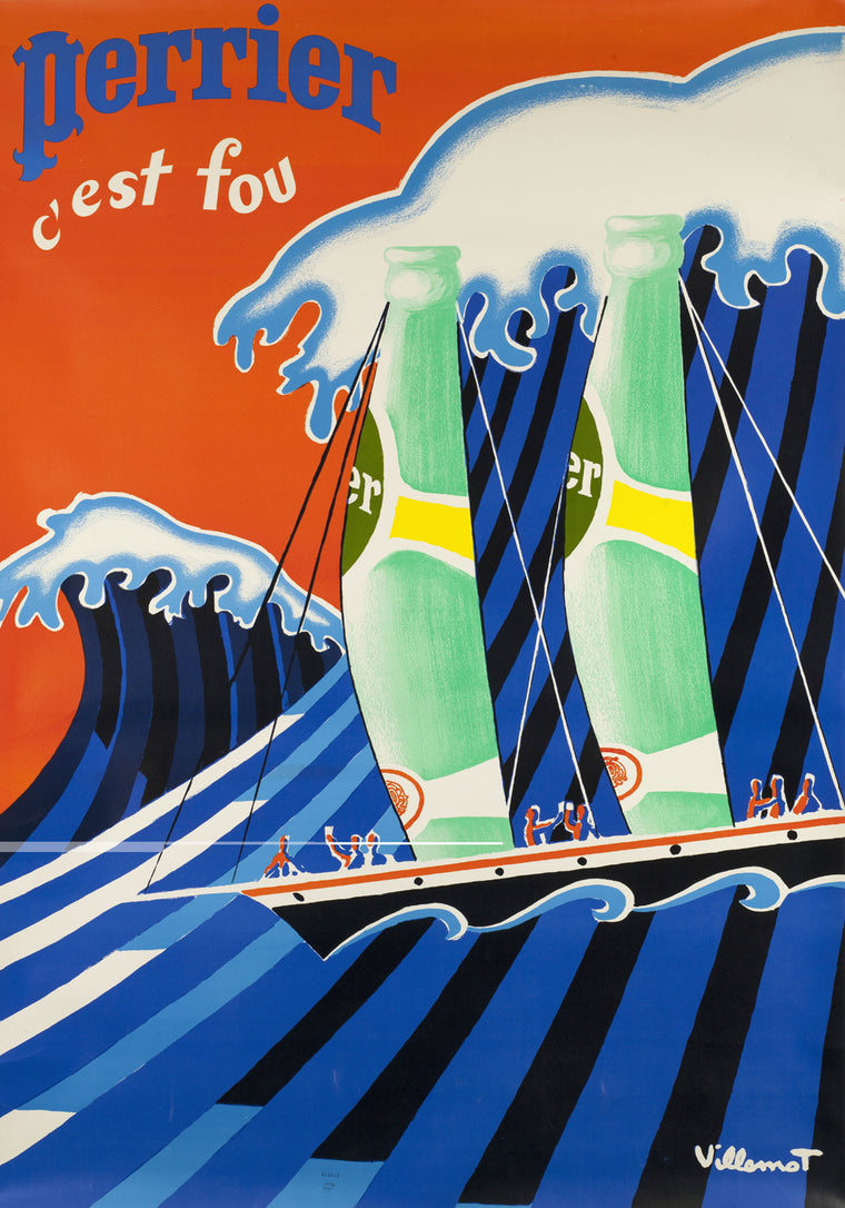 Perrier c'est fou by Bernard Villemot