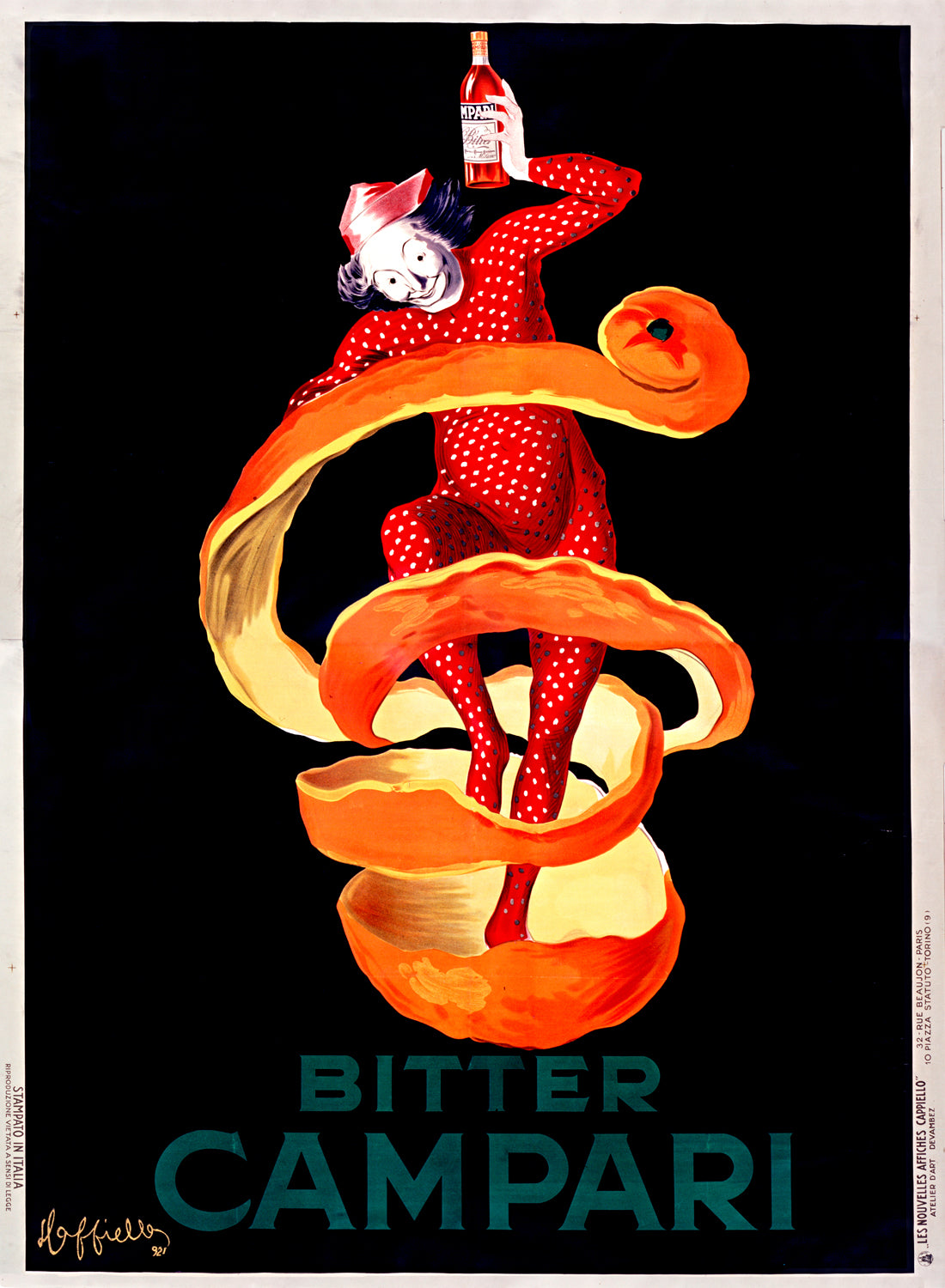 Bitter Campari "Il Spiritello" 1921